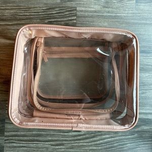 Calpak Large Clear Cosmetic Bag